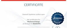 Certifikát Solidworks